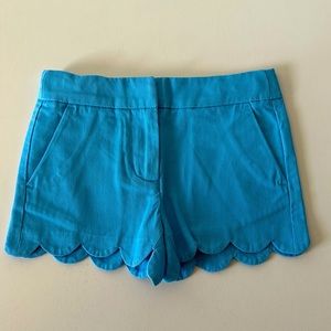 NWT J.Crew Factory Girls Sz 5 Scallop Shorts